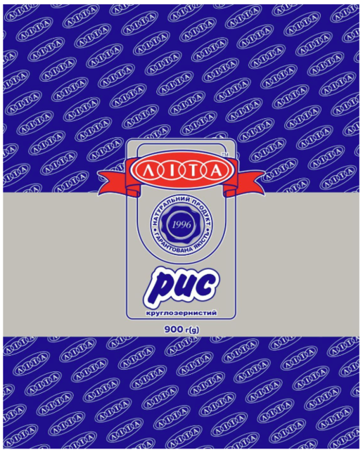 Рис круглозернистий ЛІТА, 900 г